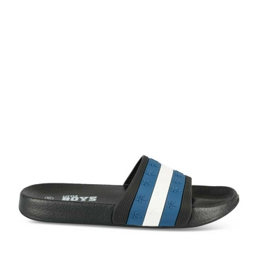 Badslippers ZWART LITTLE BOYS