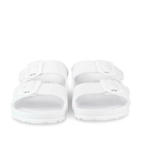 Slides WHITE COTTON BELT