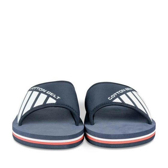 Slides NAVY COTTON BELT