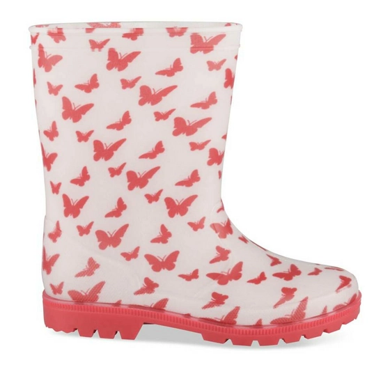 Rain boots RED LOVELY SKULL