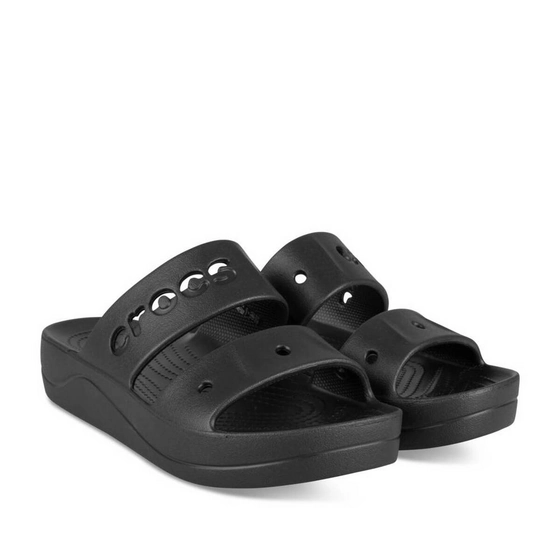 Mules BLACK CROCS Baya Platform