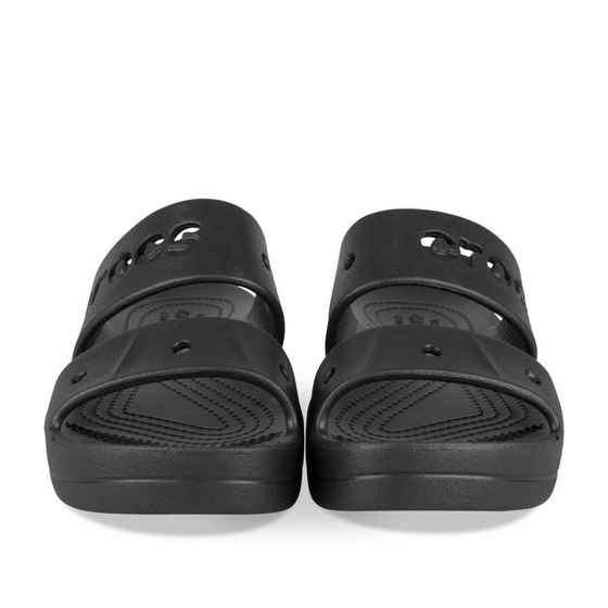 Mules BLACK CROCS Baya Platform