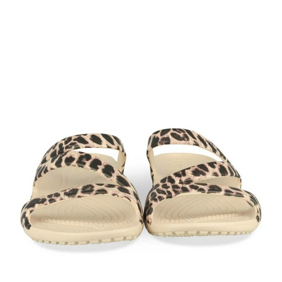 Mules BEIGE CROCS Kadee II Graphic