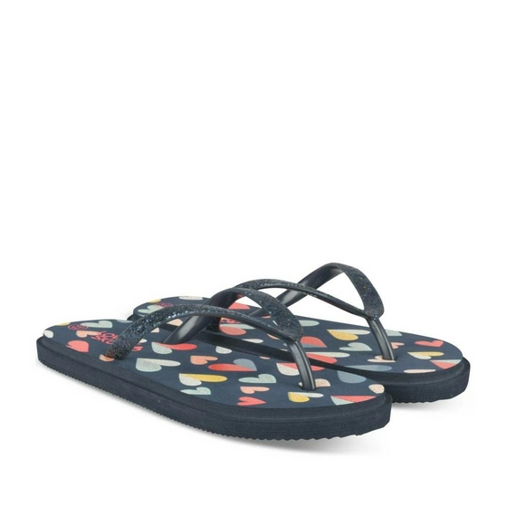 Flip flops NAVY LOVELY SKULL