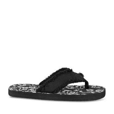 Teenslippers ZWART TAMS