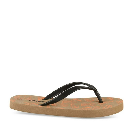 Flip flops BLACK TAMS