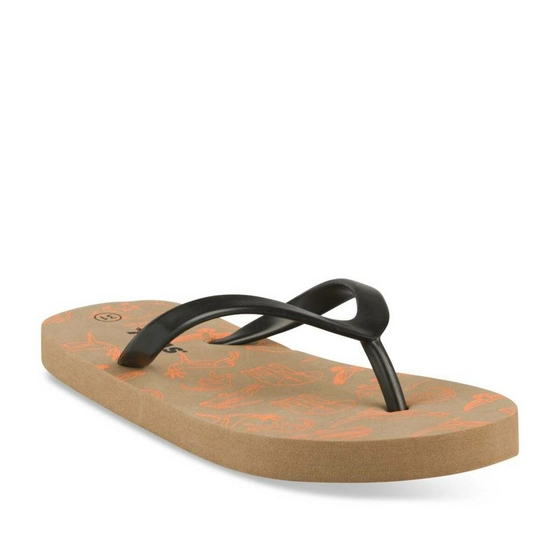 Flip flops BLACK TAMS