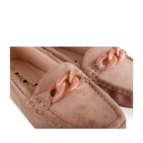 Moccasins PINK PHILOV