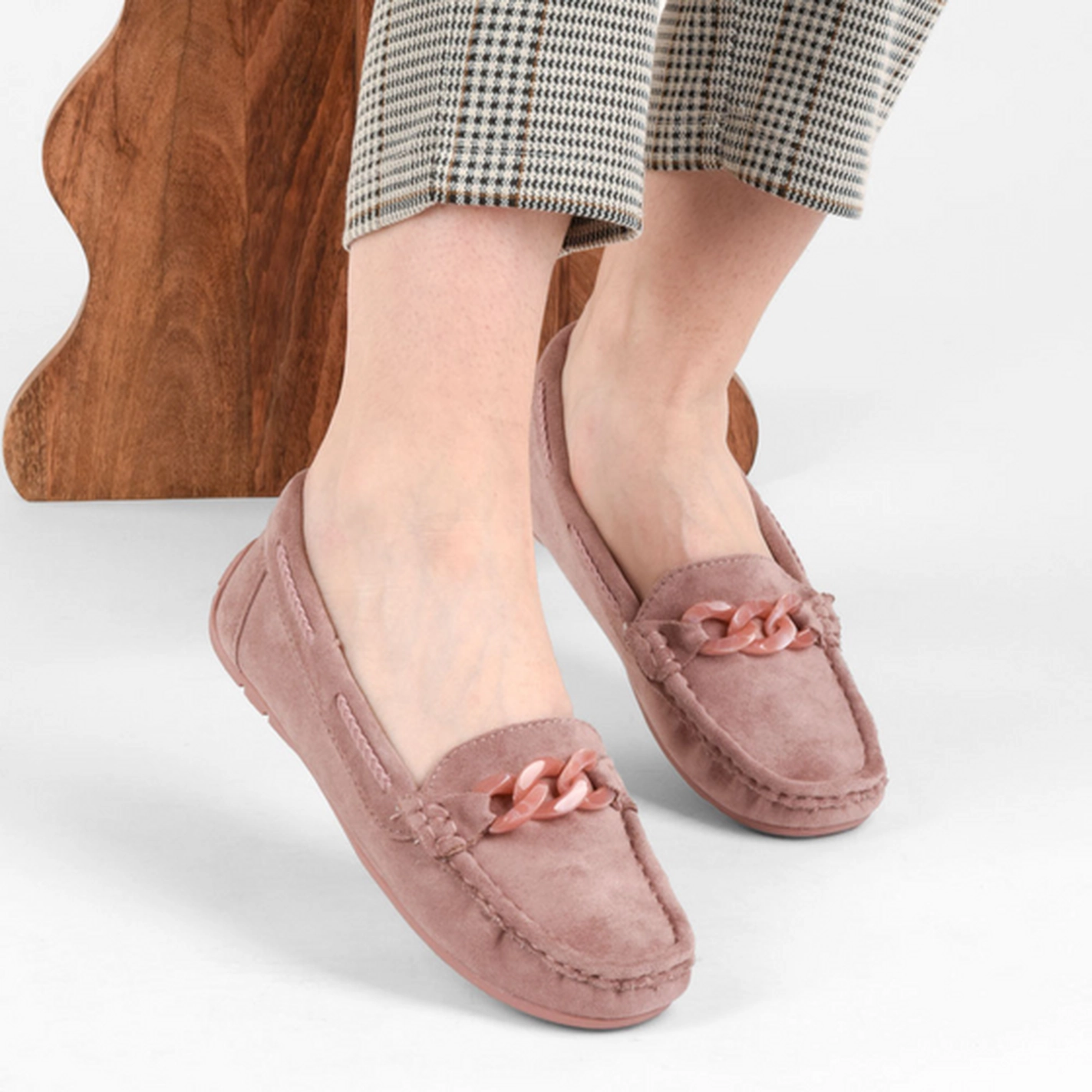 Moccasins PINK PHILOV