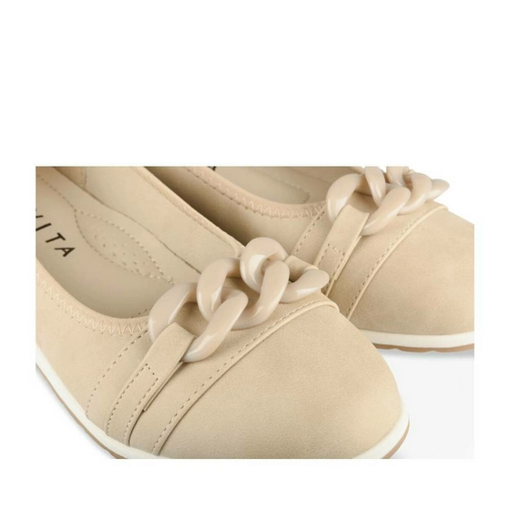 Ballet pumps BEIGE EVITA