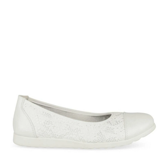 Ballet pumps WHITE EVITA