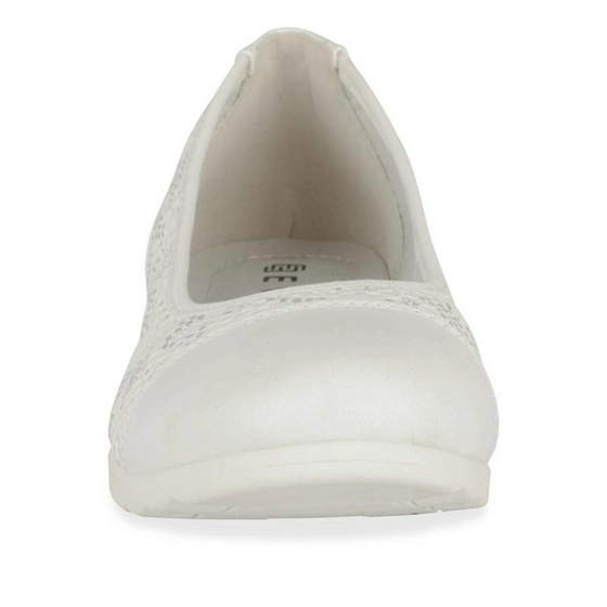 Ballerines BLANC EVITA