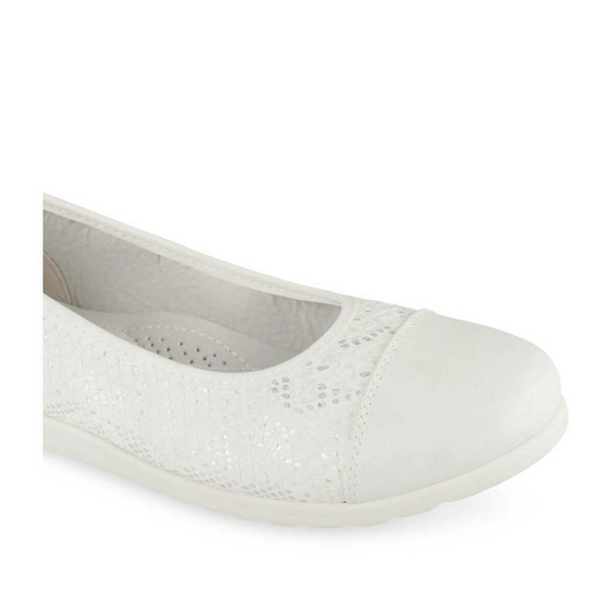 Ballet pumps WHITE EVITA