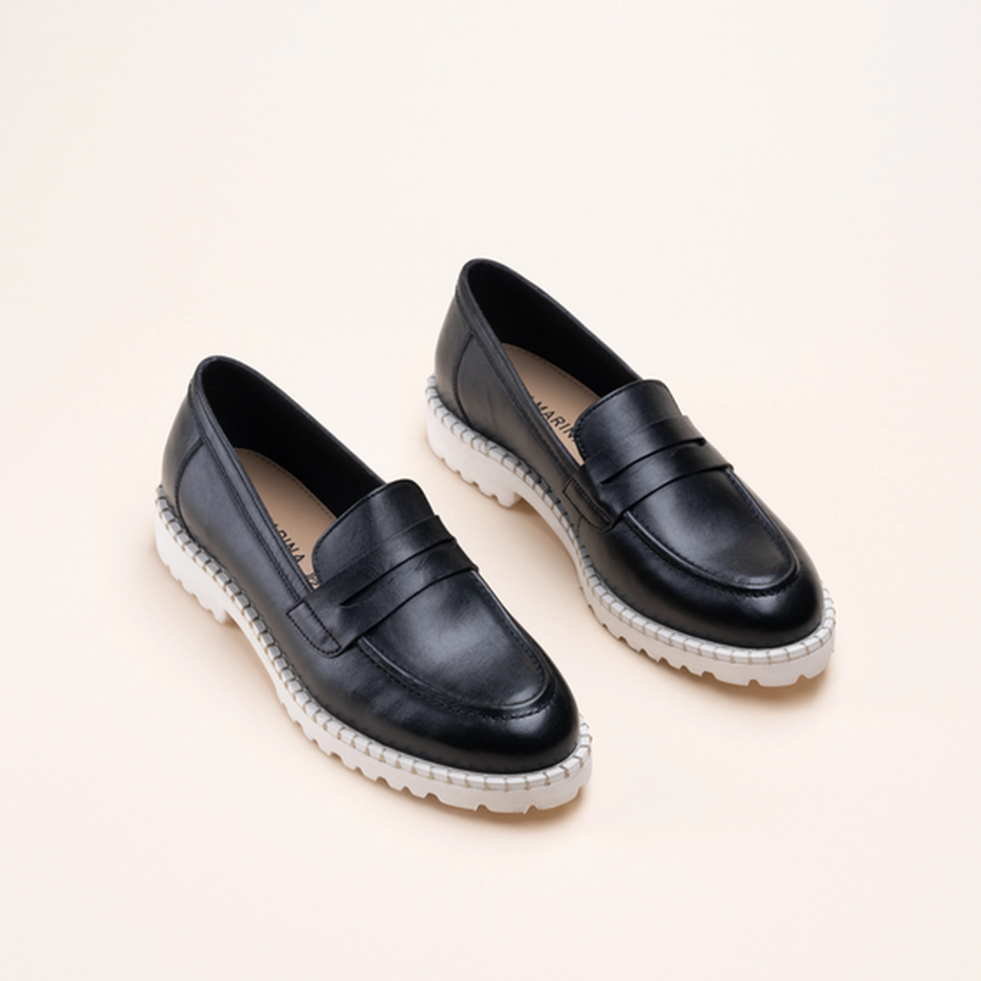 Moccasins BLACK SAN MARINA