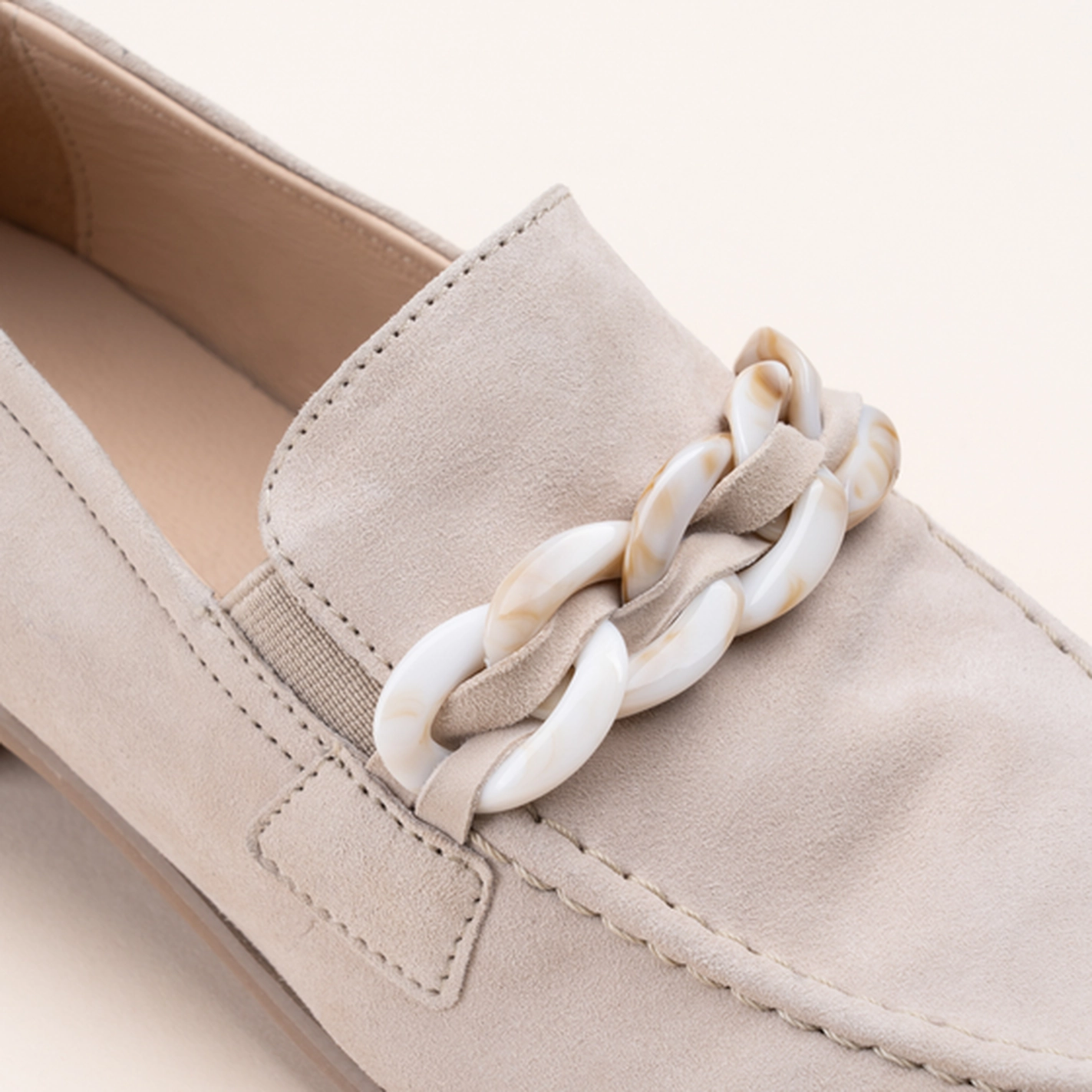 Mocassins BEIGE SAN MARINA