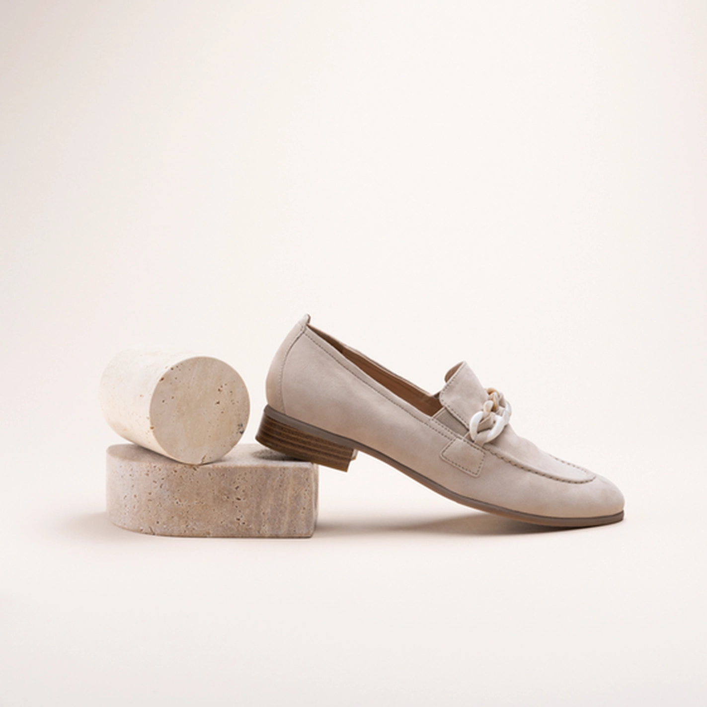 Mocassins BEIGE SAN MARINA