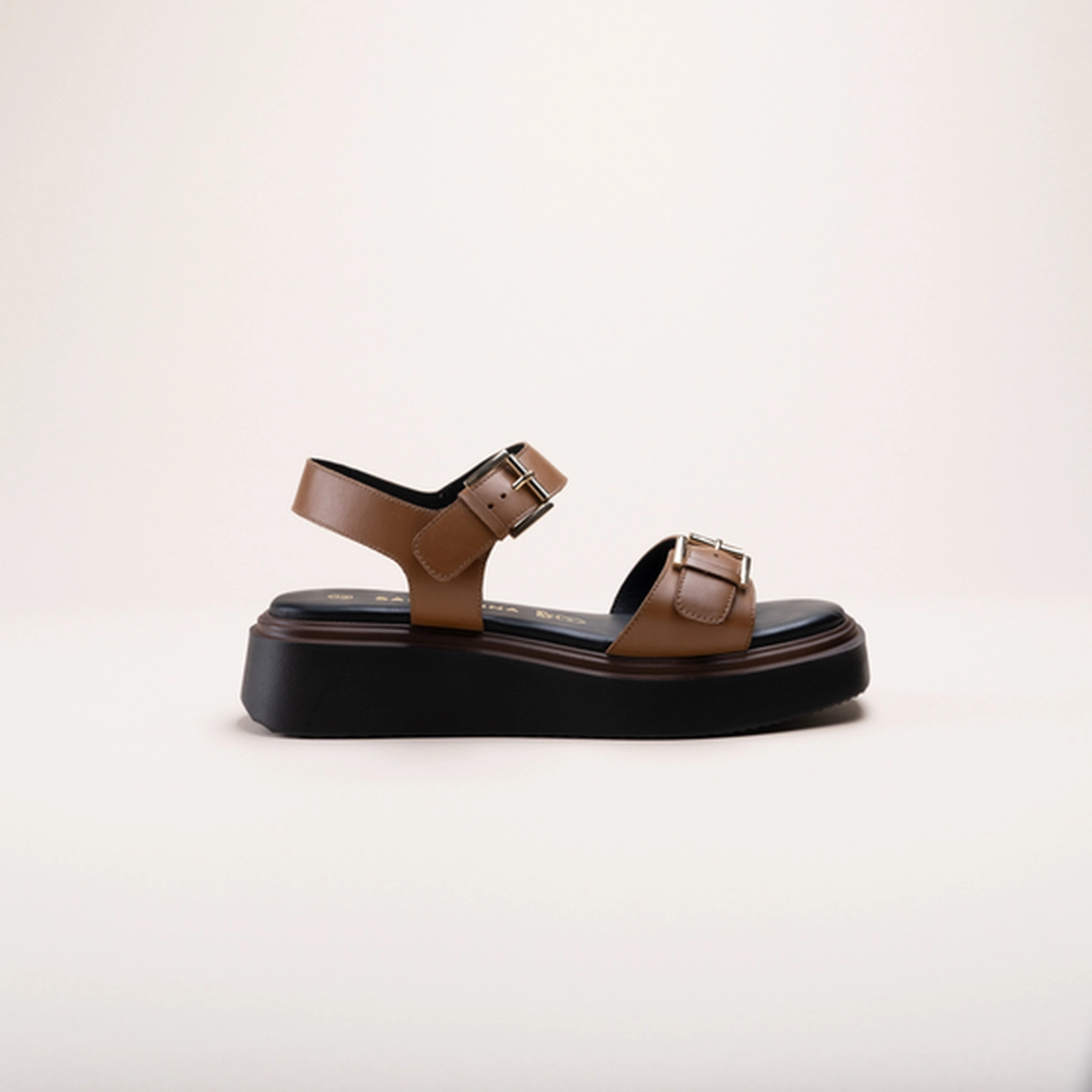 Sandals COGNAC SAN MARINA