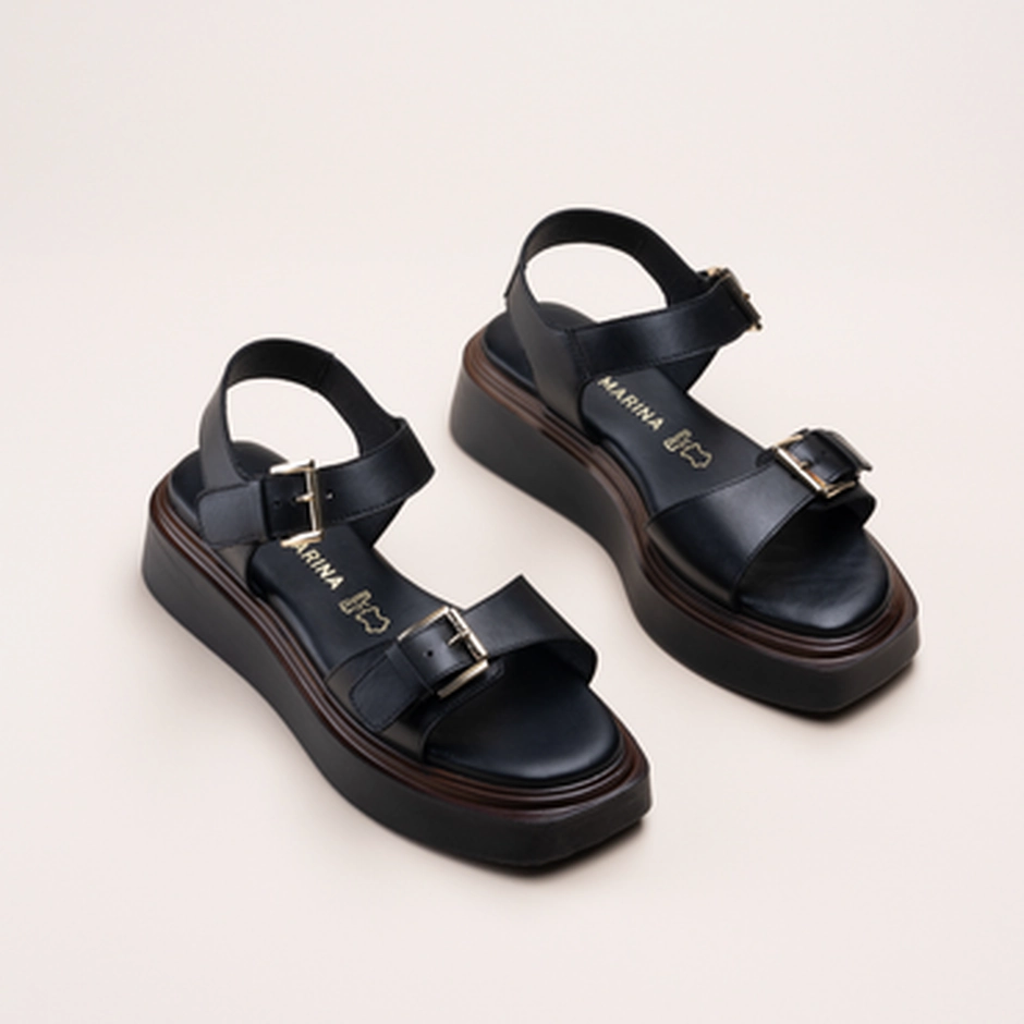 Sandals BLACK SAN MARINA