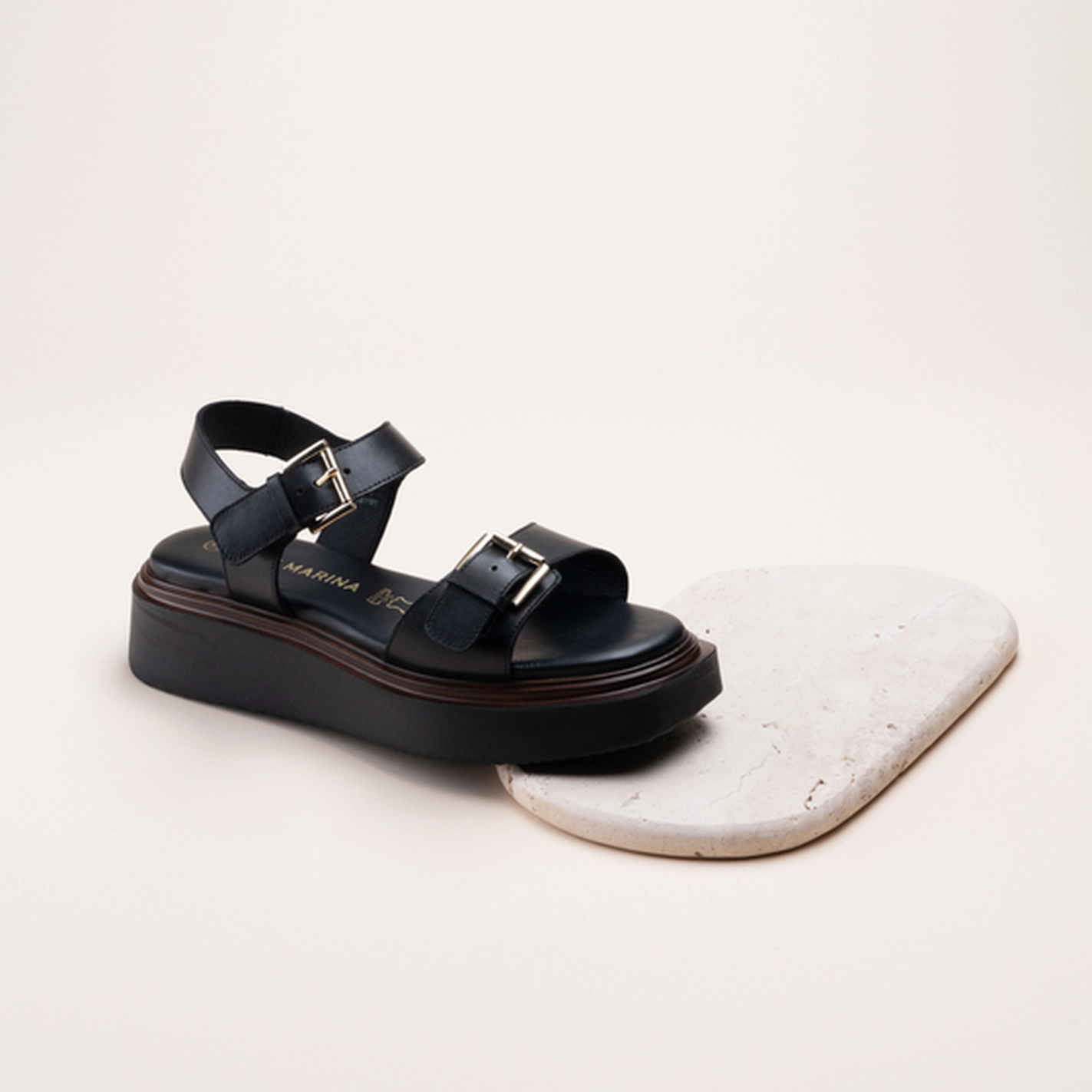 Sandals BLACK SAN MARINA