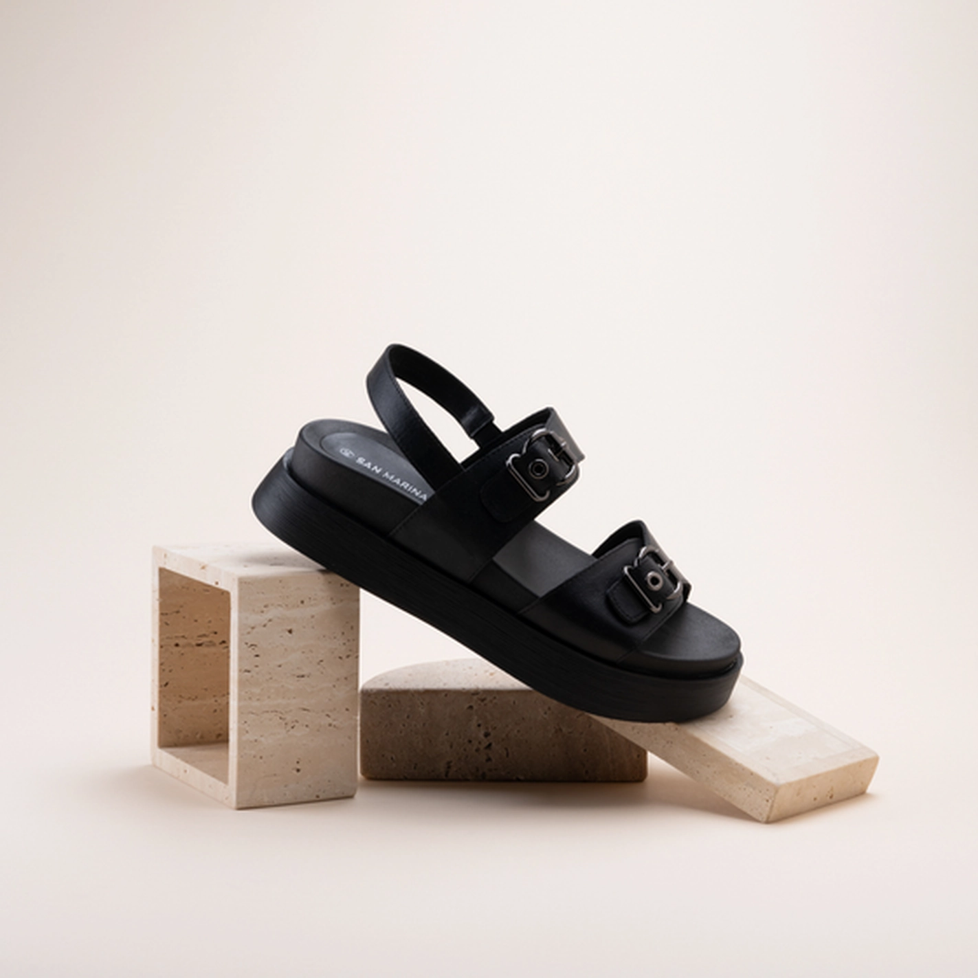 Sandals BLACK SAN MARINA