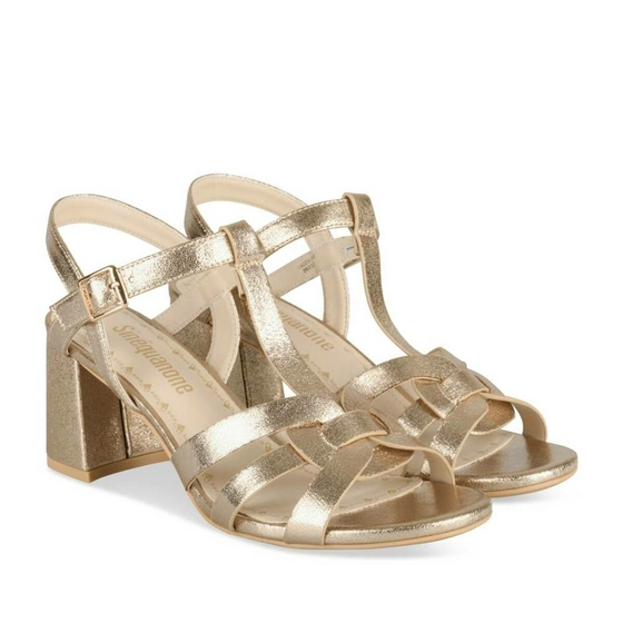 Sandals GOLD SINEQUANONE