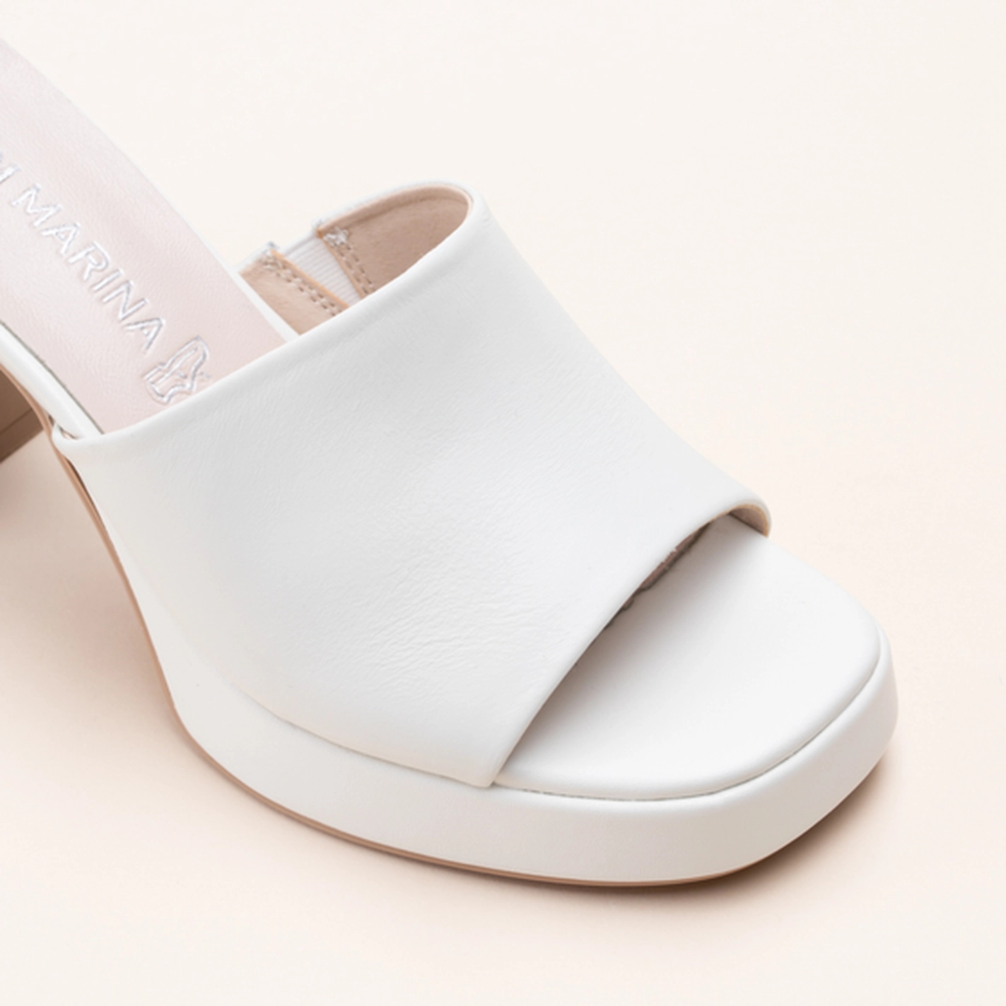 Mules BLANC SAN MARINA