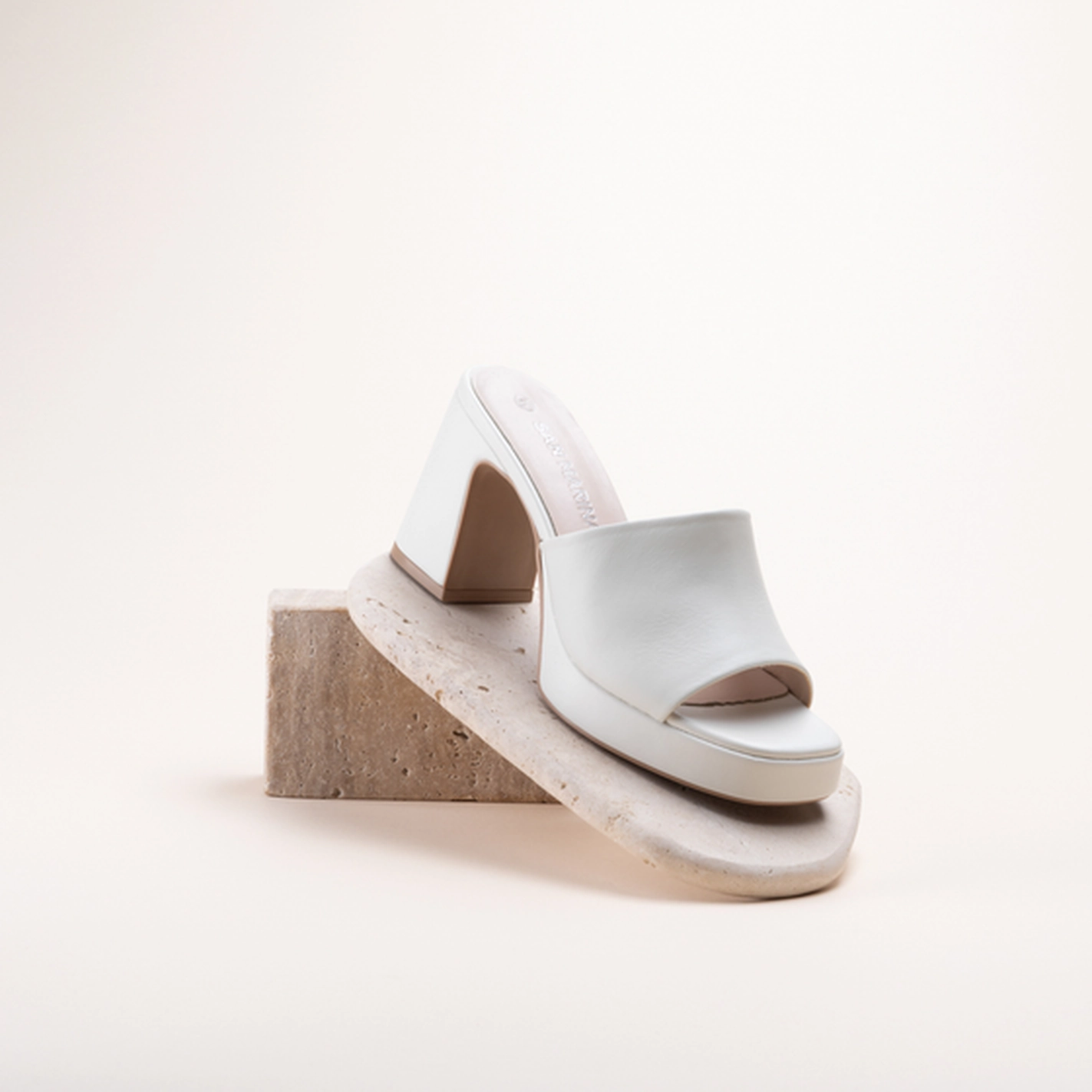 Mules BLANC SAN MARINA