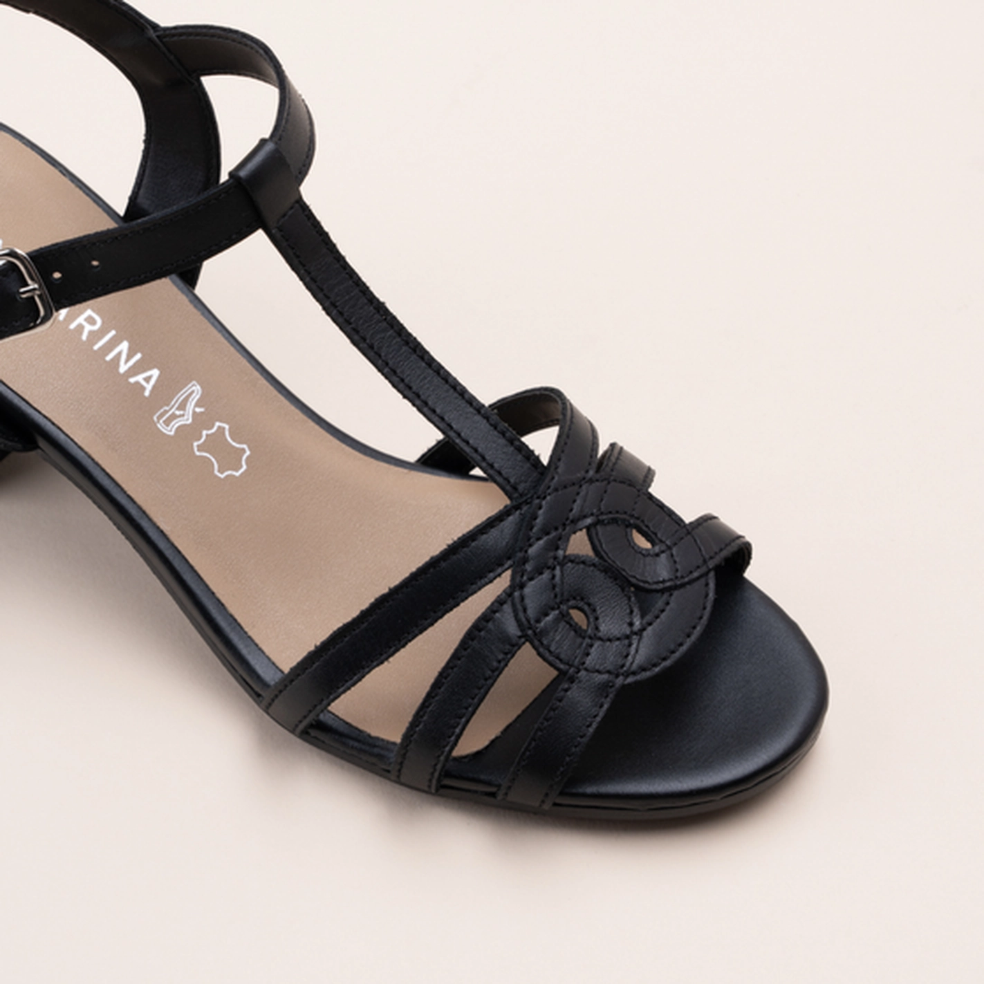 Sandals BLACK SAN MARINA