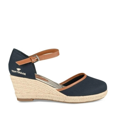 Espadrilles KASTANJEBRUIN TOM TAILOR