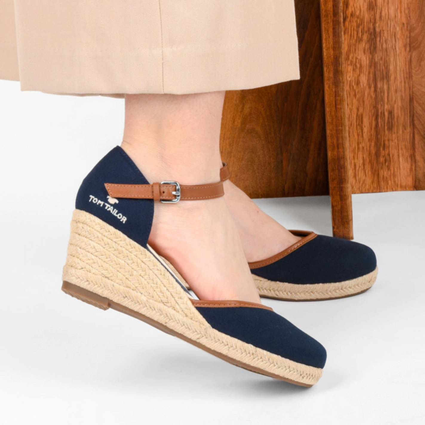 Espadrilles MARRON TOM TAILOR