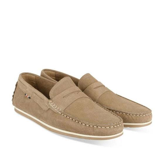 Moccasins BEIGE MEGIS CASUAL