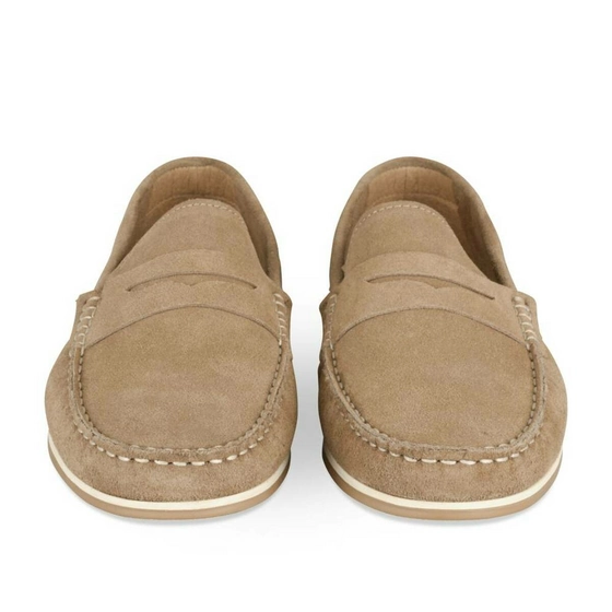 Moccasins BEIGE MEGIS CASUAL