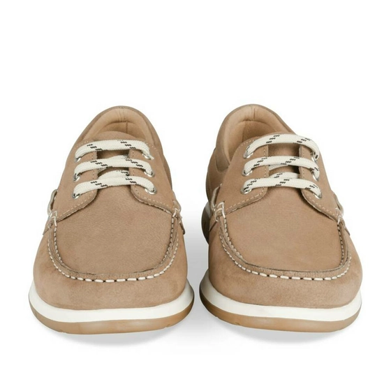 Boat shoes TAUPE MEGIS CASUAL