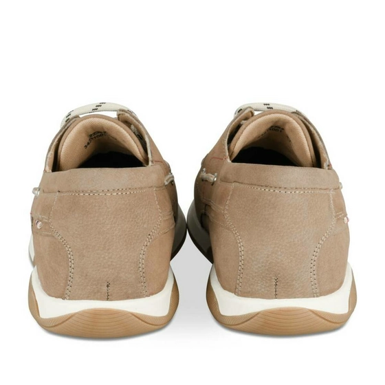 Boat shoes TAUPE MEGIS CASUAL