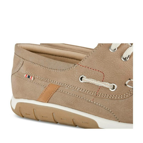 Boat shoes TAUPE MEGIS CASUAL