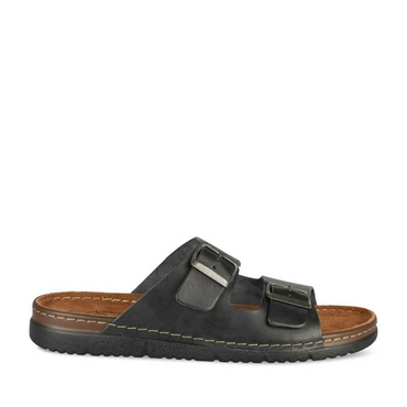 Slippers ZWART MEGIS CASUAL