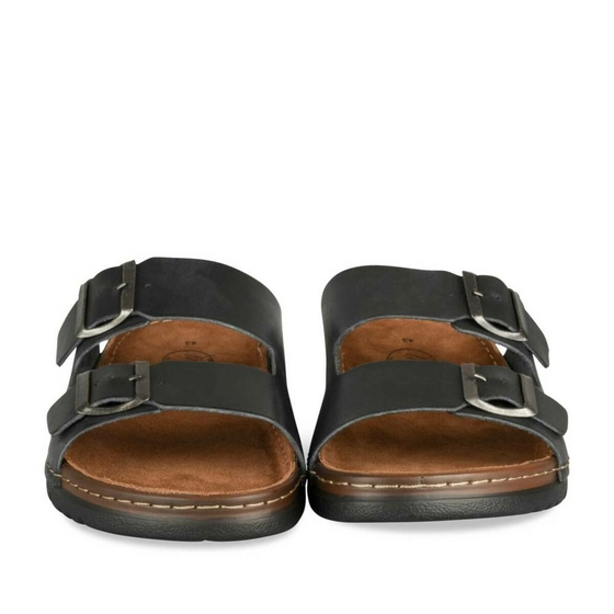 Mules BLACK MEGIS CASUAL