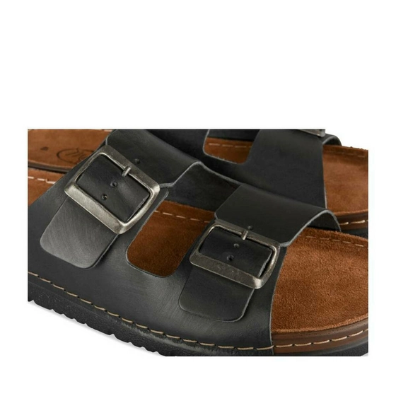 Mules BLACK MEGIS CASUAL