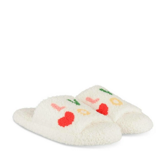 Slippers WHITE MERRY SCOTT