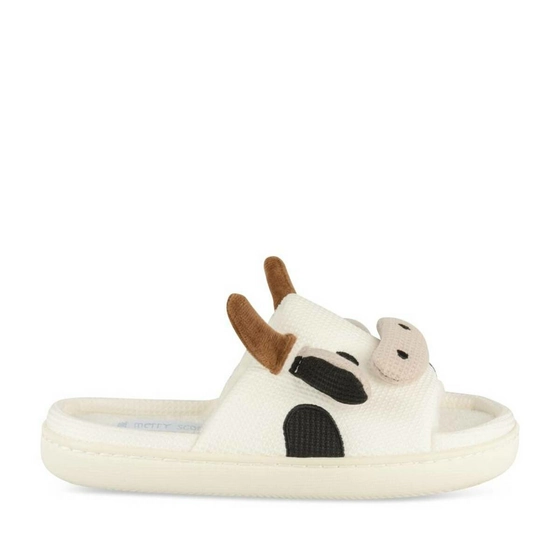 Chaussons vache BEIGE MERRY SCOTT