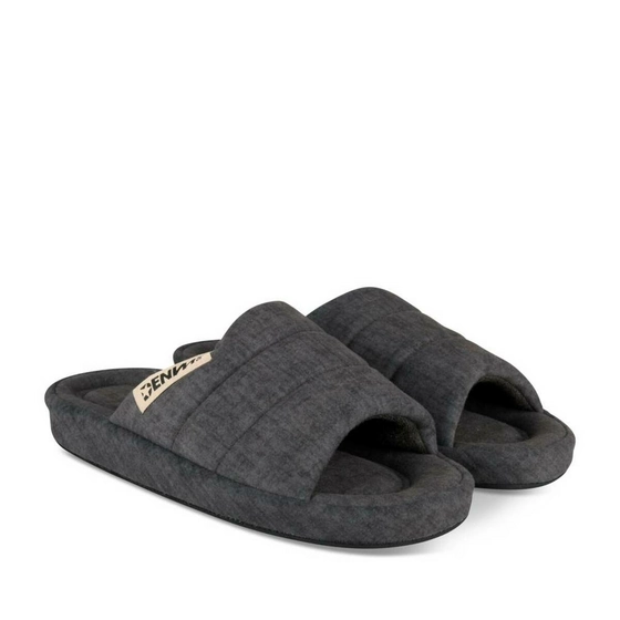 Chaussons GRIS DENIM SIDE