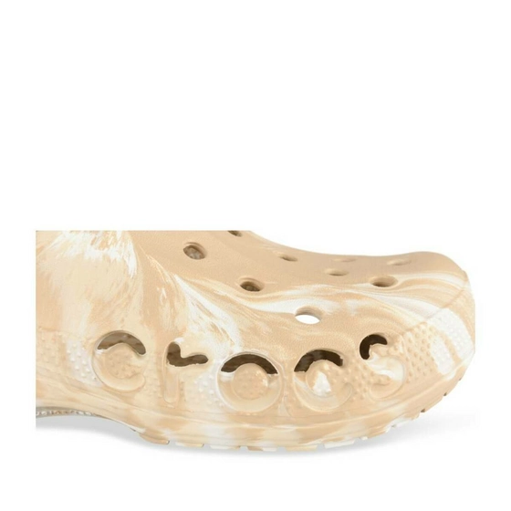 Mules BEIGE CROCS Baya Marbled Clog