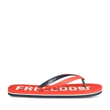 Teenslippers ROOD FREECODER