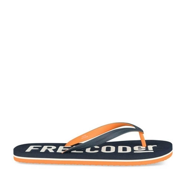 Teenslippers NAVY FREECODER