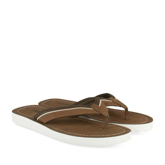 Flip flops BROWN DENIM SIDE