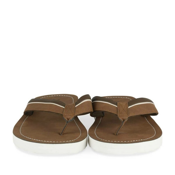 Flip flops BROWN DENIM SIDE