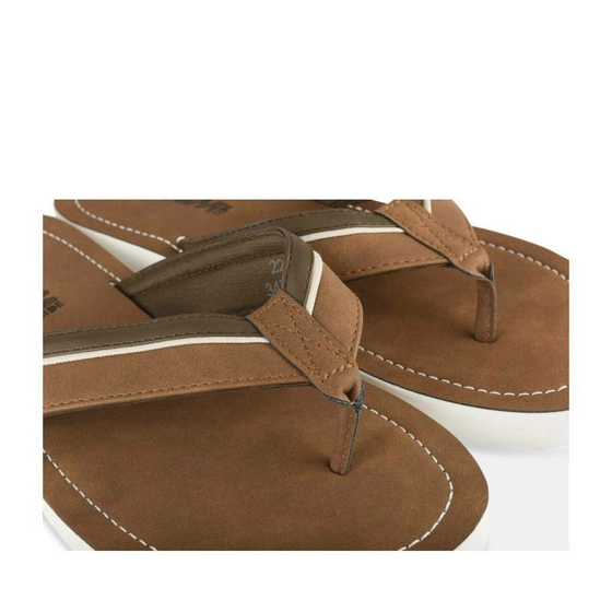 Flip flops BROWN DENIM SIDE