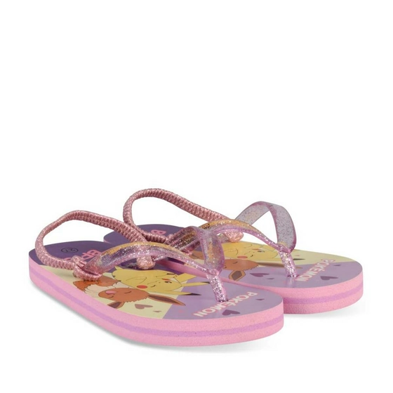 Flip flops PURPLE POKEMON