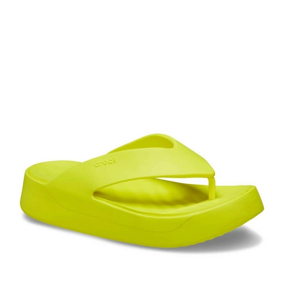 Tongs JAUNE CROCS