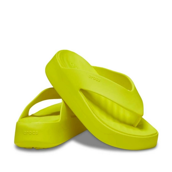 Tongs JAUNE CROCS